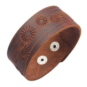 Leather Cuff Bracelets for Women Bracelet Leather Arm Cuff Wristband